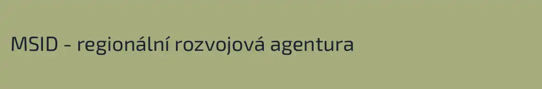 MSID - regionální rozvojová agentura